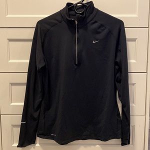 Woman’s Nike DRI-FIT 1/2 Zip Long Sleeve